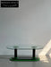 Metal Coffee Table with Glass: MCTG by Casala
