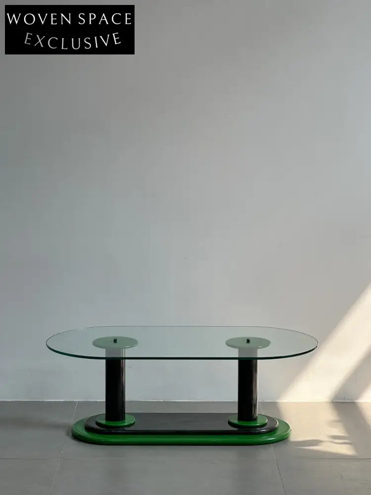 Metal Coffee Table with Glass: MCTG by Casala
