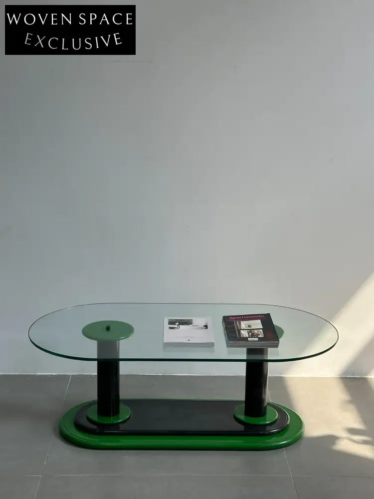 Metal Coffee Table with Glass: MCTG by Casala