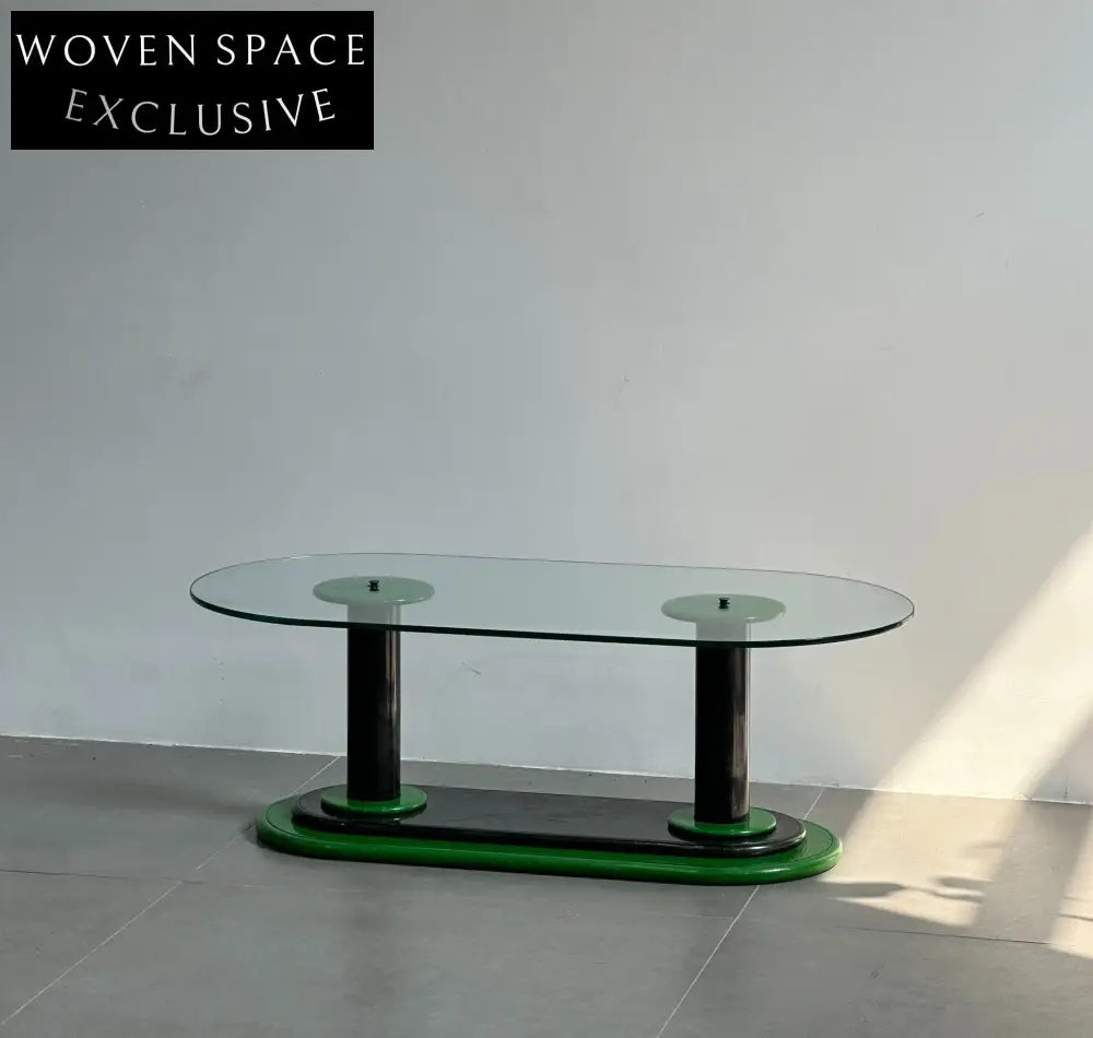 Metal Coffee Table with Glass: MCTG by Casala