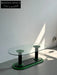 Metal Coffee Table with Glass: MCTG by Casala