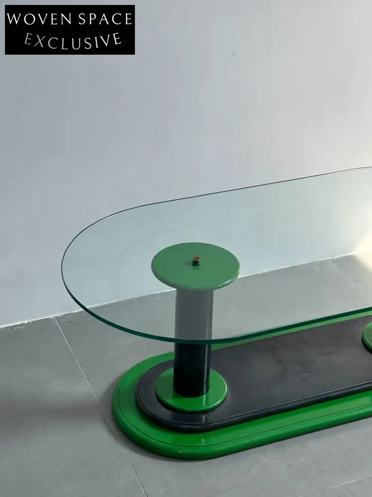 Metal Coffee Table with Glass: MCTG by Casala