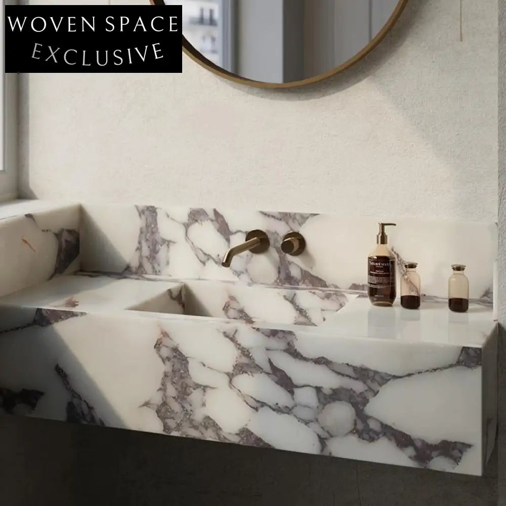 Michelle Rock Slab Wall-Mounted Sink