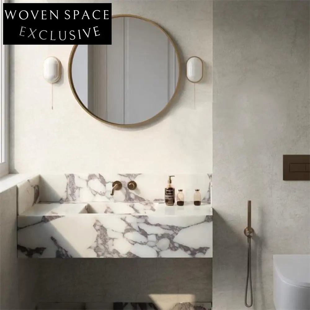 Michelle Rock Slab Wall-Mounted Sink