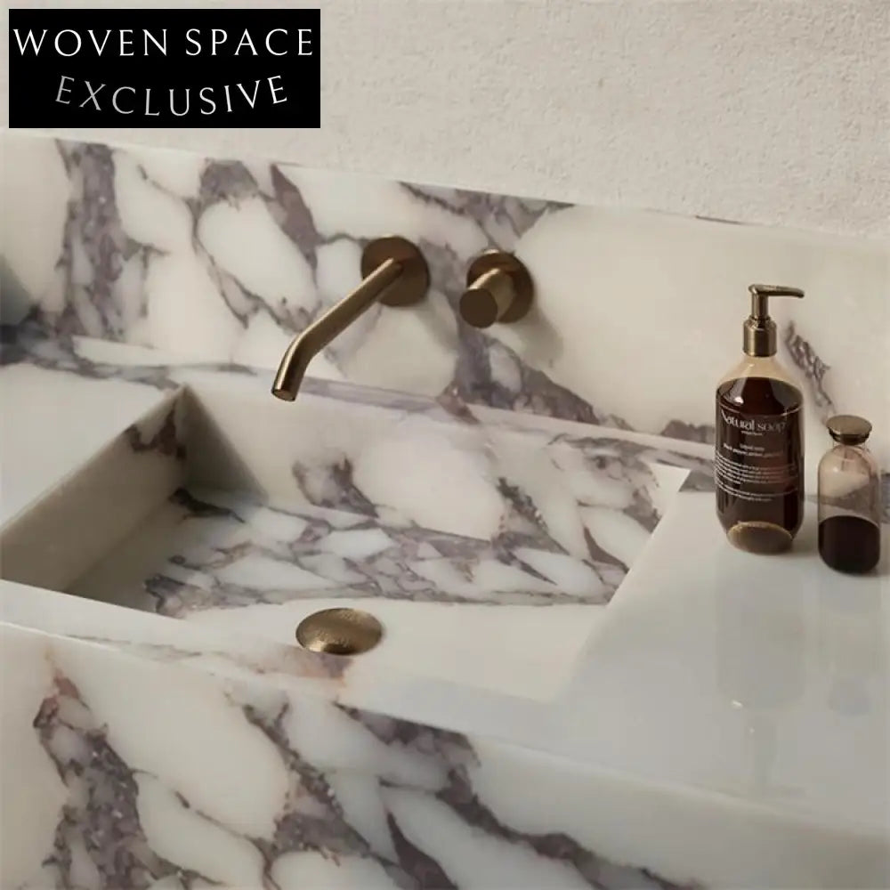 Michelle Rock Slab Wall-Mounted Sink