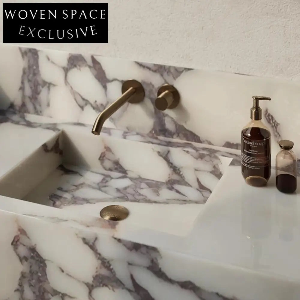 Michelle Rock Slab Wall-Mounted Sink