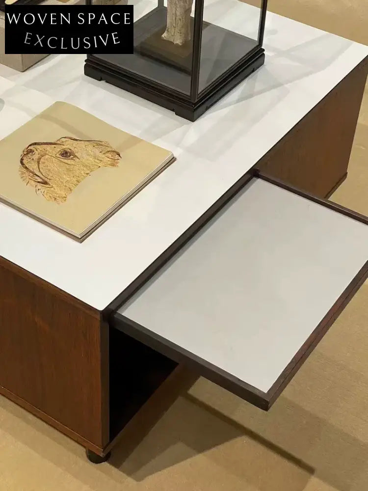 Elegant Peter Lovig Nielsen Mid-Century Modern Danish Design Storage Coffee Table