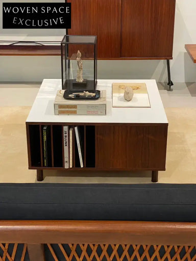 Elegant Peter Lovig Nielsen Mid-Century Modern Danish Design Storage Coffee Table