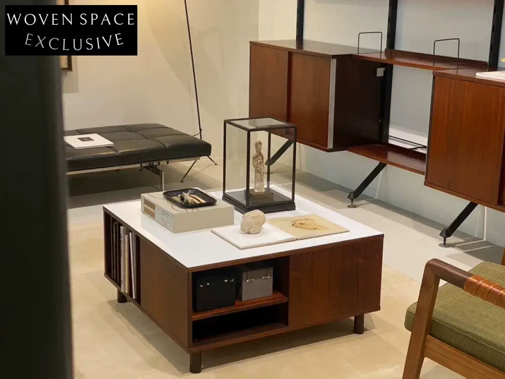 Elegant Peter Lovig Nielsen Mid-Century Modern Danish Design Storage Coffee Table