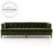Mid-Century Tufted 4-Seater Solid Wood Leg Living Room Sofa