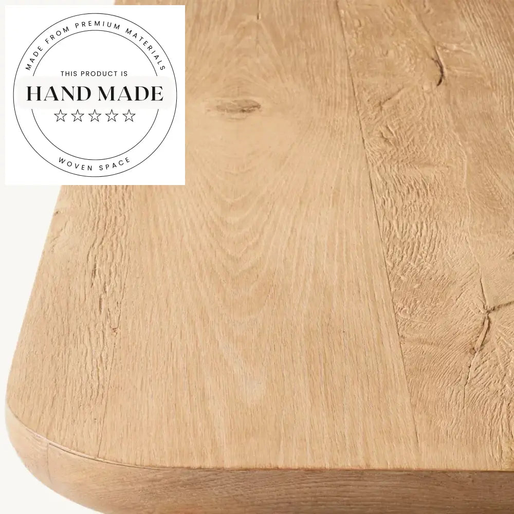 Midcentury Modern Luxury Extendable Solid Wood Rectangular Dining Table