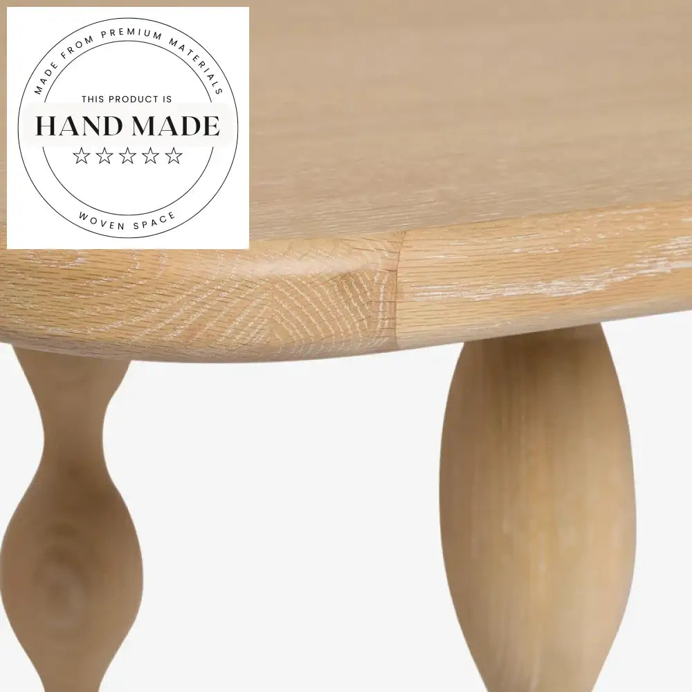 Midcentury Solid Wood 6-8 Seater Outdoor Patio Dining Table