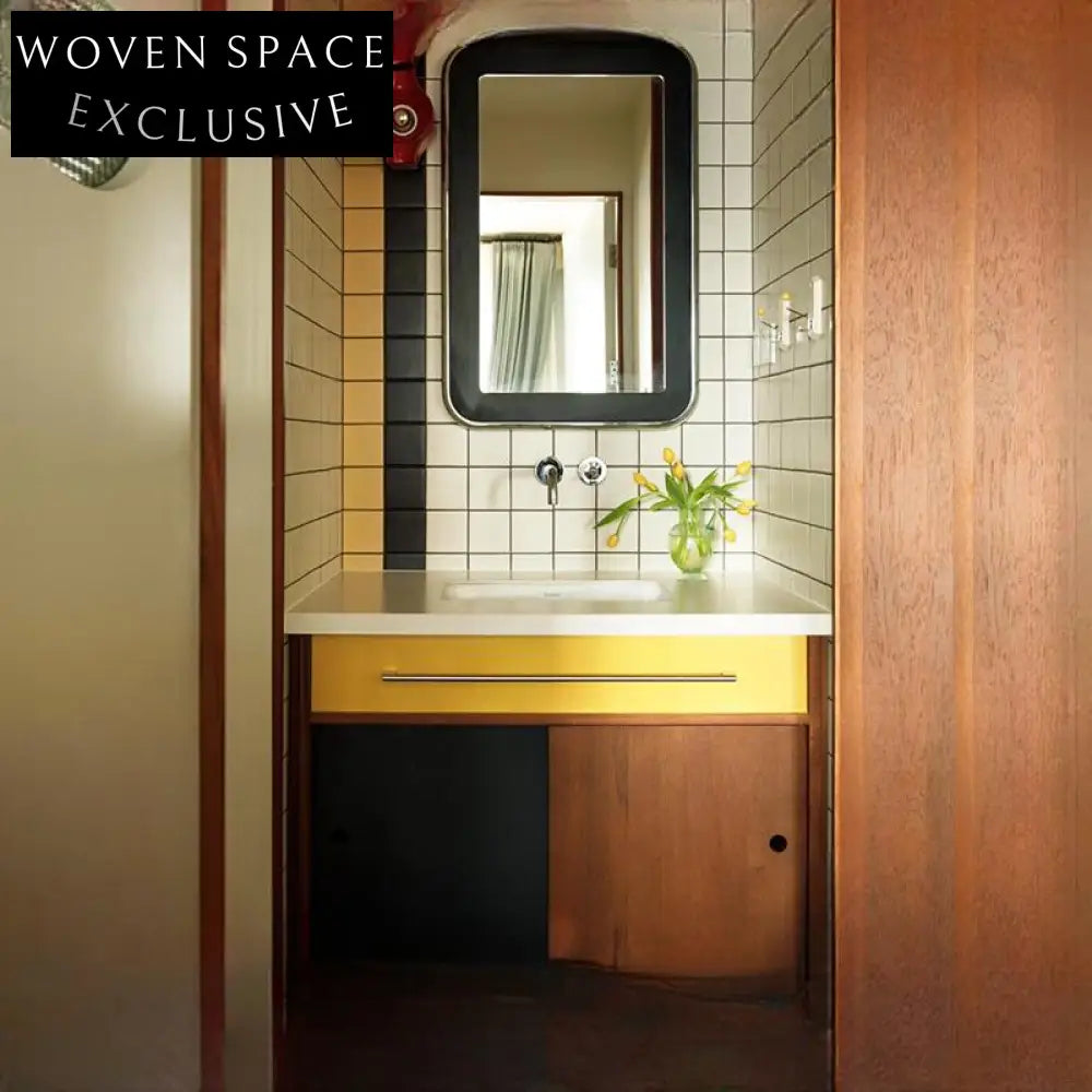 Mila Antique Bathroom Cabinet with Integrated Basin