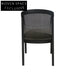 Miles Black ELM Dining Chair - Light Beige Dining Chair