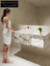 Millie Red Cave Stone Wall-Mounted Basin