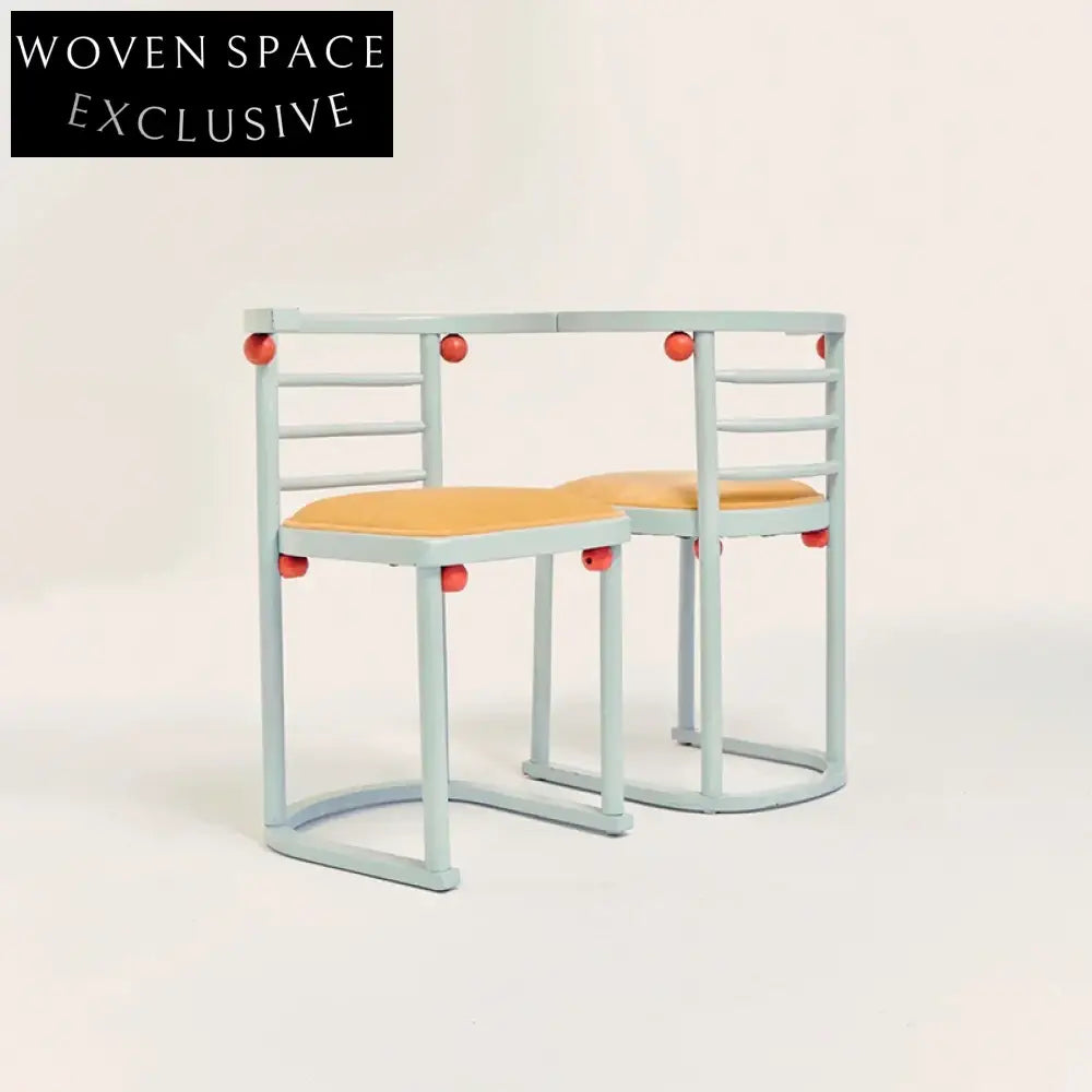 Minimalist Ash Wood Dining Chair with Soft Fabric Upholstery Backrest