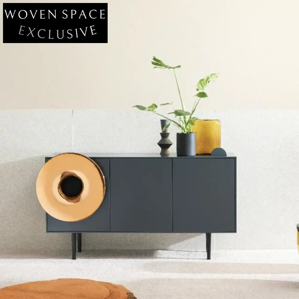 Minimalist Design Solid Wood Modern Hallway Console Cabinet TV Unit