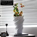 Minimalist Nordic Ceramic Standing Table Flower Vase for Elegant Homes