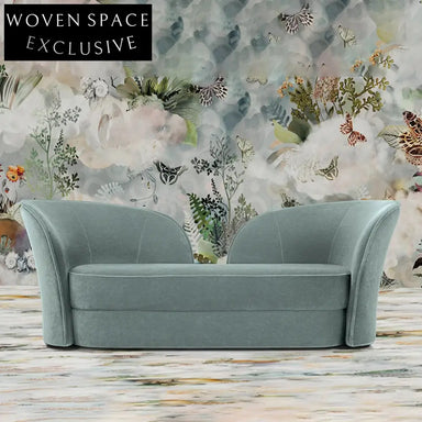 Minimalist Soft Sponge Living Room Sofa - Sunshine Warmth Design 2-3 Seater