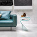 Minimalist Transparent Acrylic Glass Sofa Side Modern Unique Coffee Table