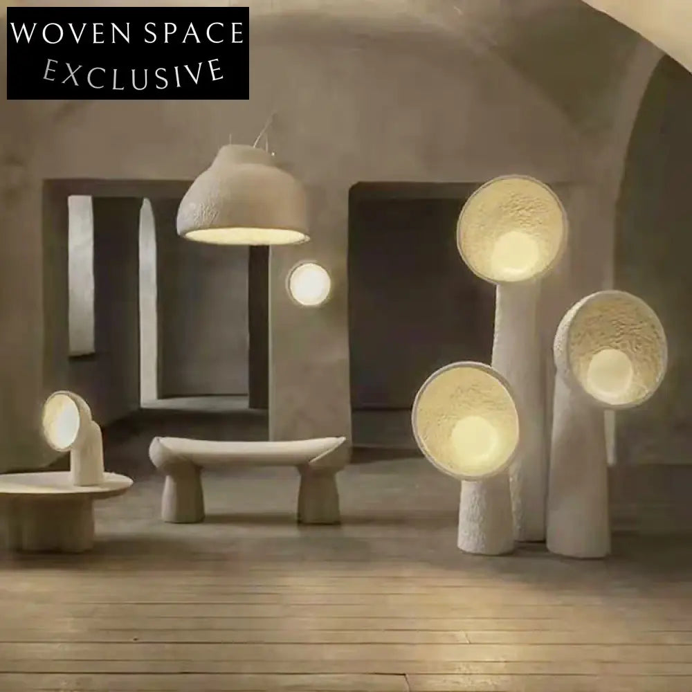 Minimalist Trumpet Shape Tall Floor Lamp with White Glass Shade