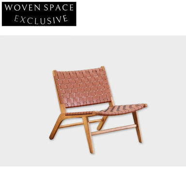 Minimalist Wabi Sabi Solid Ash Wood Indoor Lounge Chair