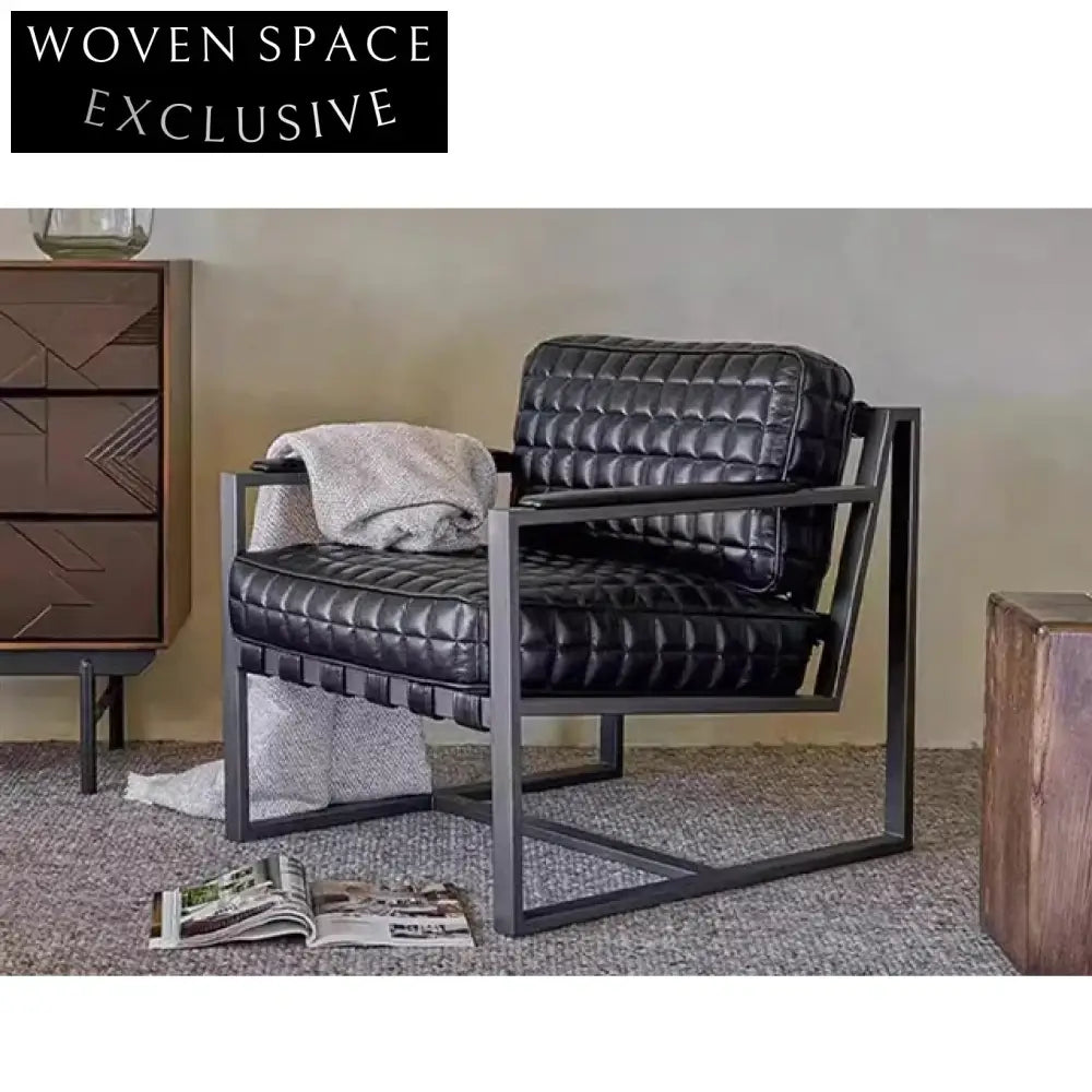 Minimalist Wabi-Sabi Solid Wood Designer Single Sofa Leisure Chair