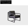 Minimalist Wabi-Sabi Solid Wood Designer Single Sofa Leisure Chair