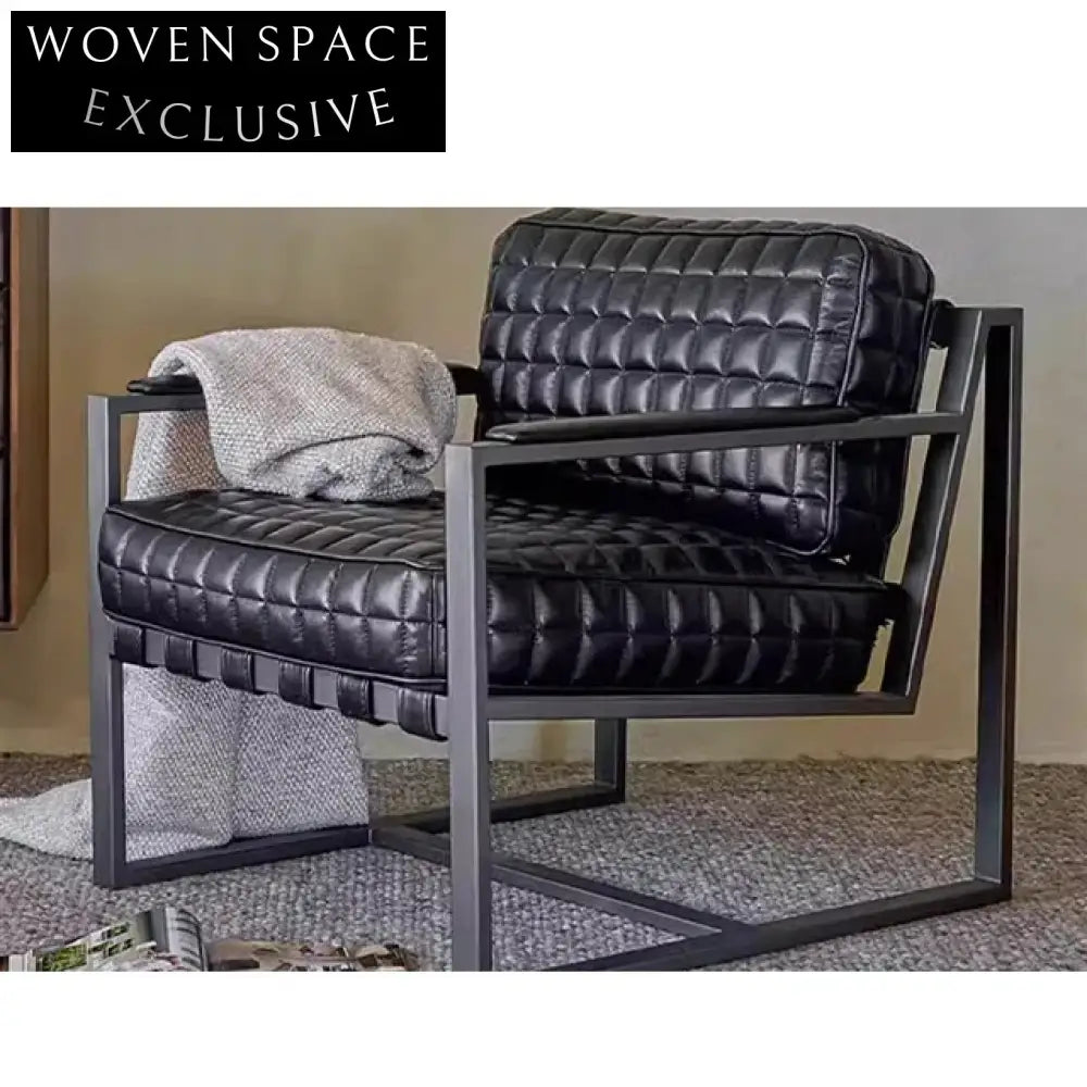 Minimalist Wabi-Sabi Solid Wood Designer Single Sofa Leisure Chair