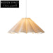 Minimalist Wabisabi Fabric LED Pendant Lamp for Elegant Dining Room Lighting