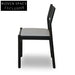 Mirit Black Dining Chair - Moon Grey (Set of 2)