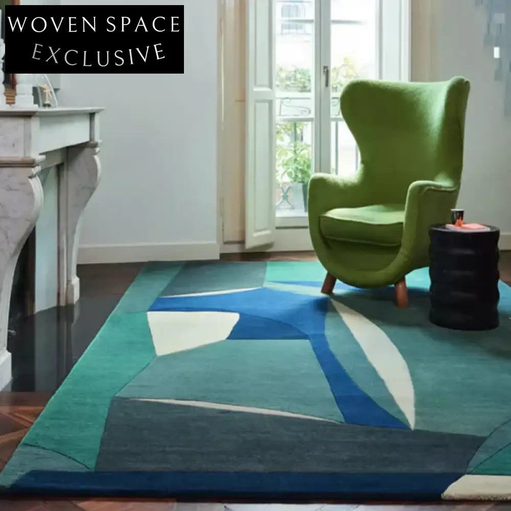 Modern 3D Special-Shaped Italian Vintage Handmade Polyester Area Rug Home Decor