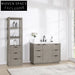 Modern 48-Inch Bathroom Vanity with Integrated Sink, Storage Cabinet, and Drawers