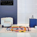 Modern Abstract Area Rug for Living Room, Bedroom, Hand-Tufted Polyester Carpet