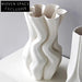 Modern Abstract Ceramic Art Vase Nordic Style Home Decor Ornament