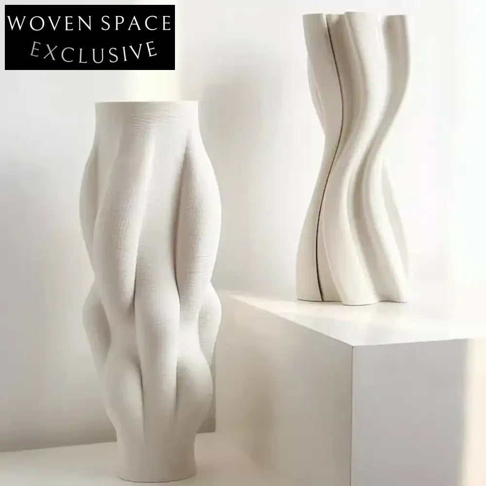 Modern Abstract Ceramic Art Vase Nordic Style Home Decor Ornament