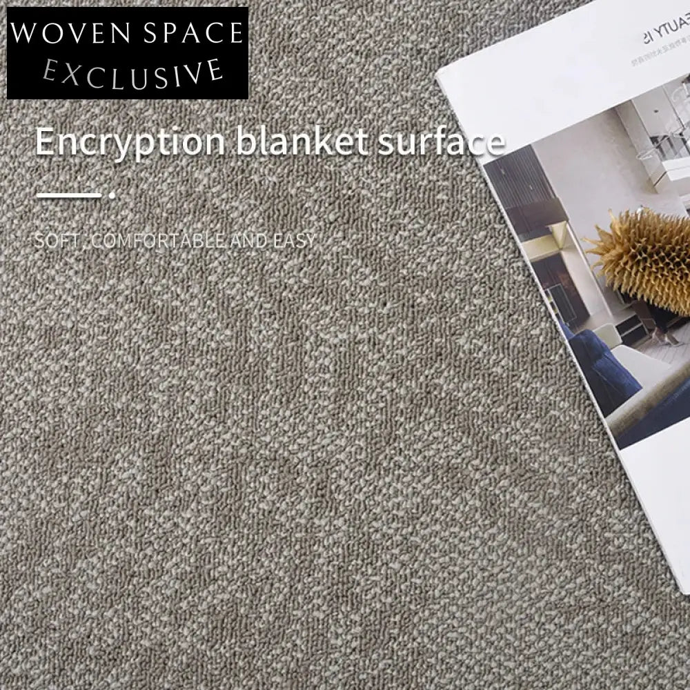 Modern Abstract Commercial Office Building Polypropylene Carpet Tiles, Free Splicing