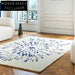 Modern Abstract Dot Design Handmade Area Rug for Living Room