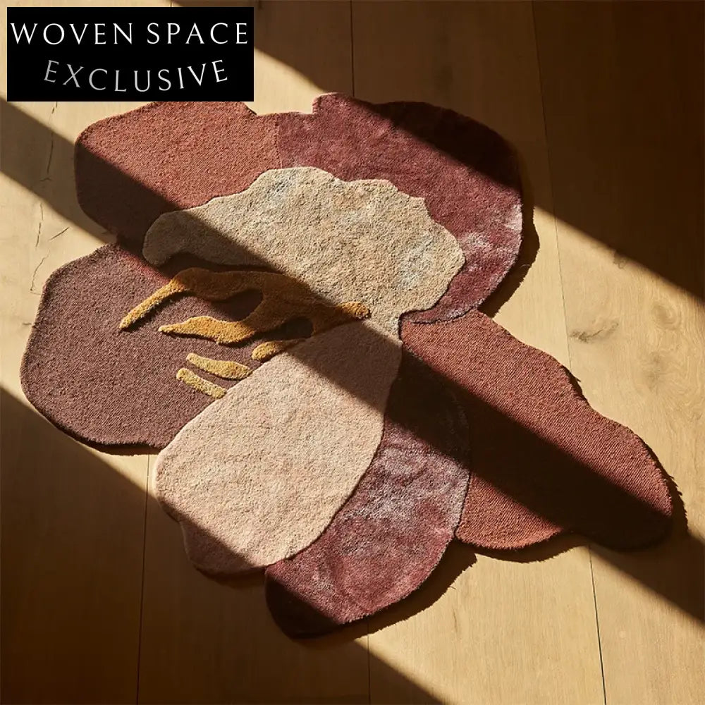 Modern Abstract Geometric Area Rug, Soft Polyester Fiber, Living Room Bedroom Carpet