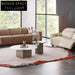 Modern Abstract Handmade Polyester Irregular Area Rug for Living Room Bedroom