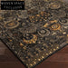 Modern Abstract Persian-Style Polyester Rug for Living Room and Bedroom