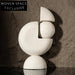 Modern Abstract Resin Sculpture Decor: Elegant Art Deco Home Living Room Ornament