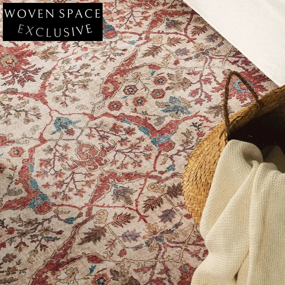 Modern Abstract Retro Pattern Rug - Artistic Home Decor Piece