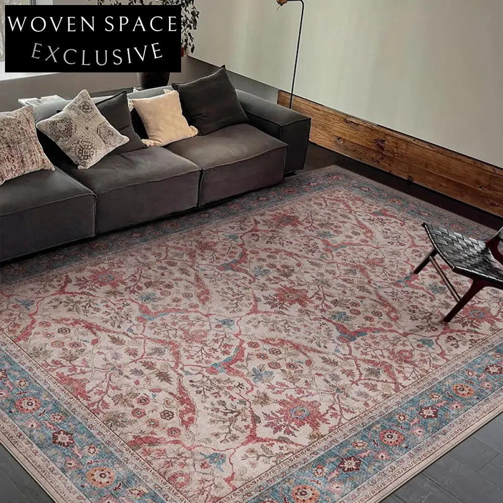 Modern Abstract Retro Pattern Rug - Artistic Home Decor Piece