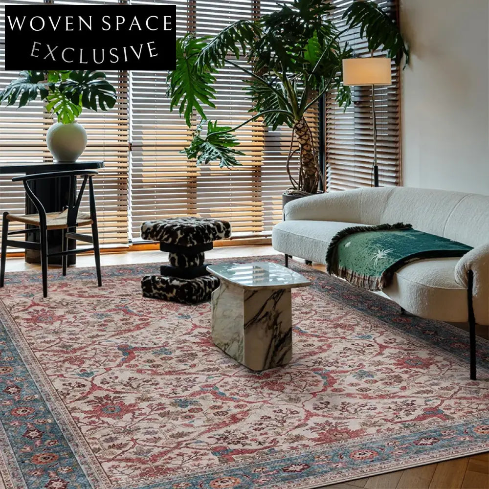 Modern Abstract Retro Pattern Rug - Artistic Home Decor Piece