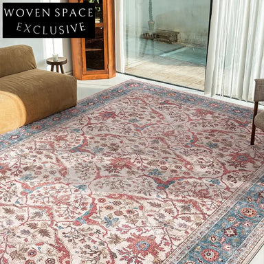 Modern Abstract Retro Pattern Rug - Artistic Home Decor Piece