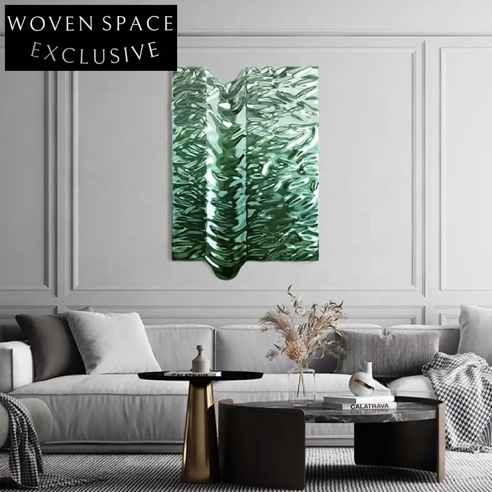 Modern Abstract Steel Metal Wall Art Decor for Contemporary Homes
