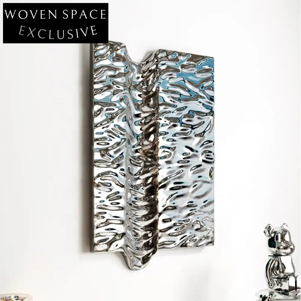 Modern Abstract Steel Metal Wall Art Decor for Contemporary Homes