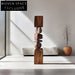 Modern Abstract Tall Solid Wood Floor Art Sculpture for Elegant Home