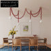 Modern Acrylic LED Light Chain Chandelier for Dining Living Room Pendant Light